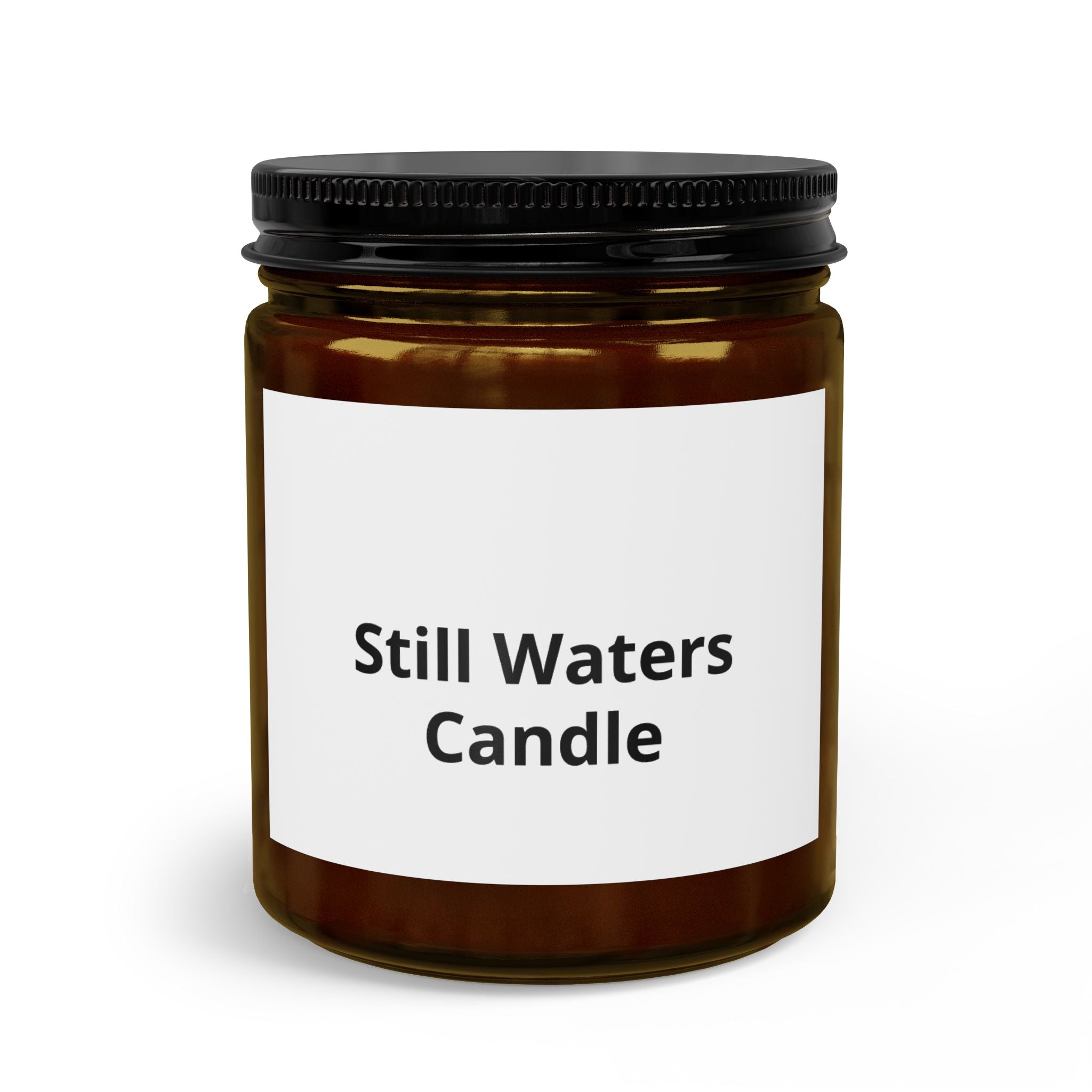 Still Waters Candle Jar Set — Scented Candle with Matches & Wick Trimmer