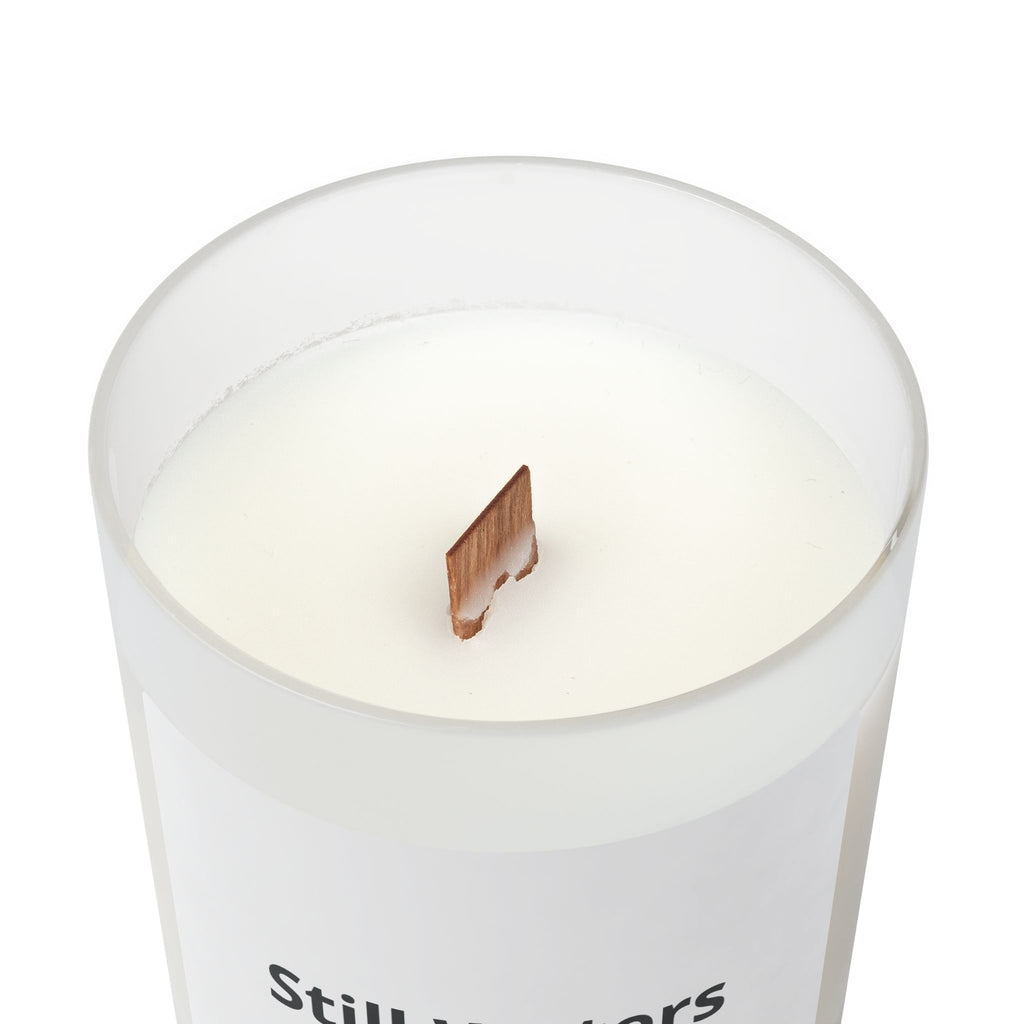 Frosted Glass Candle, 11oz