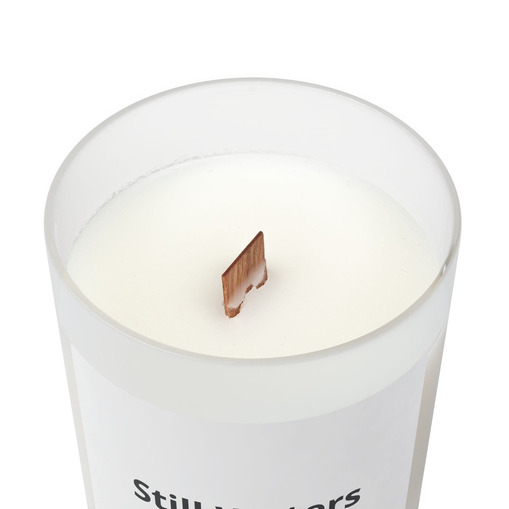 Frosted Glass Candle, 11oz