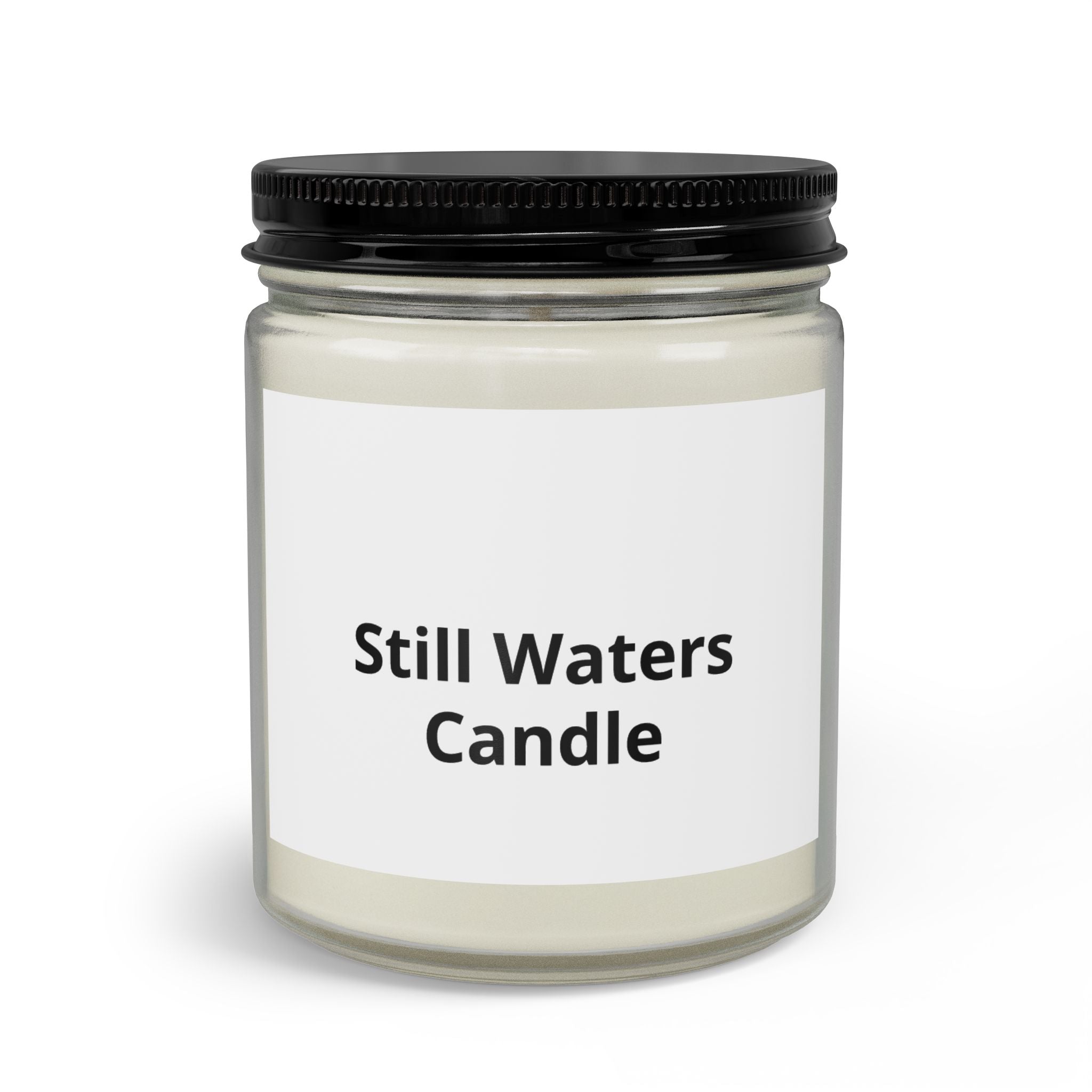 Still Waters Candle Jar Set — Scented Candle with Matches & Wick Trimmer
