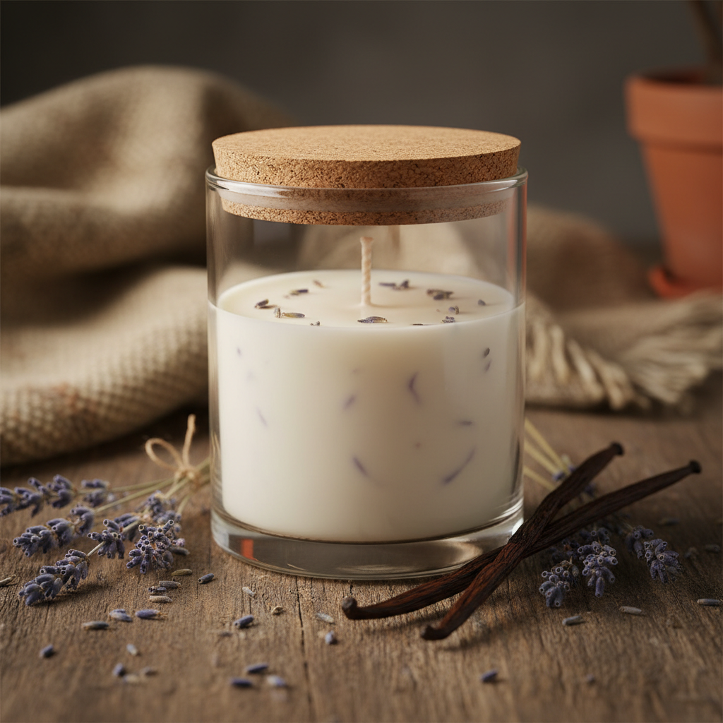 Lavender & Vanilla Soy Candle