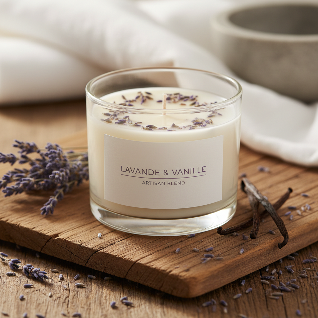 Still Waters — Lavender & Vanilla Soy Candle